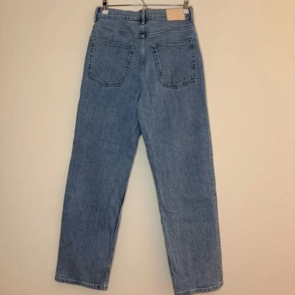 EVERLANE The Way High Light Wash Jeans Size 27 Regular - Picture 3 of 10
